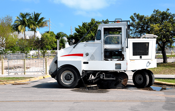 Parking Lot Sweeper